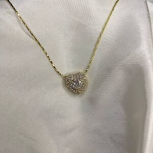 Collar Corazón circones